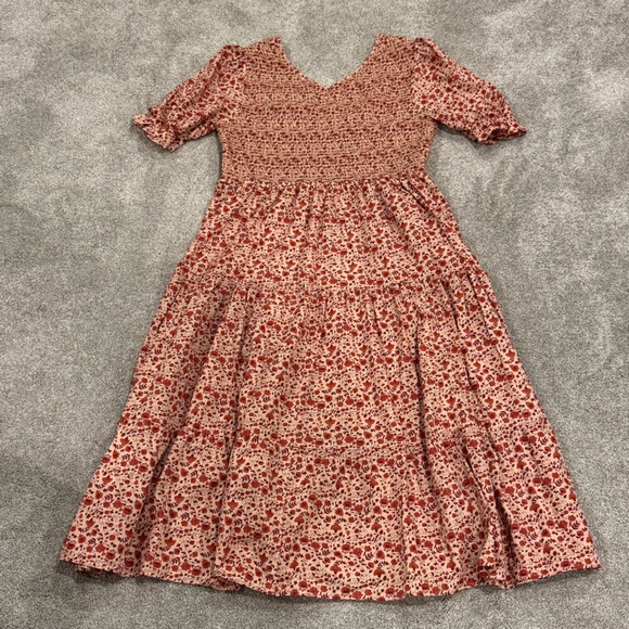 NWOT Christy Dawn The Brooklyn Dress in Mandarin Ditsy Field Size 2X - Picture 7 of 12